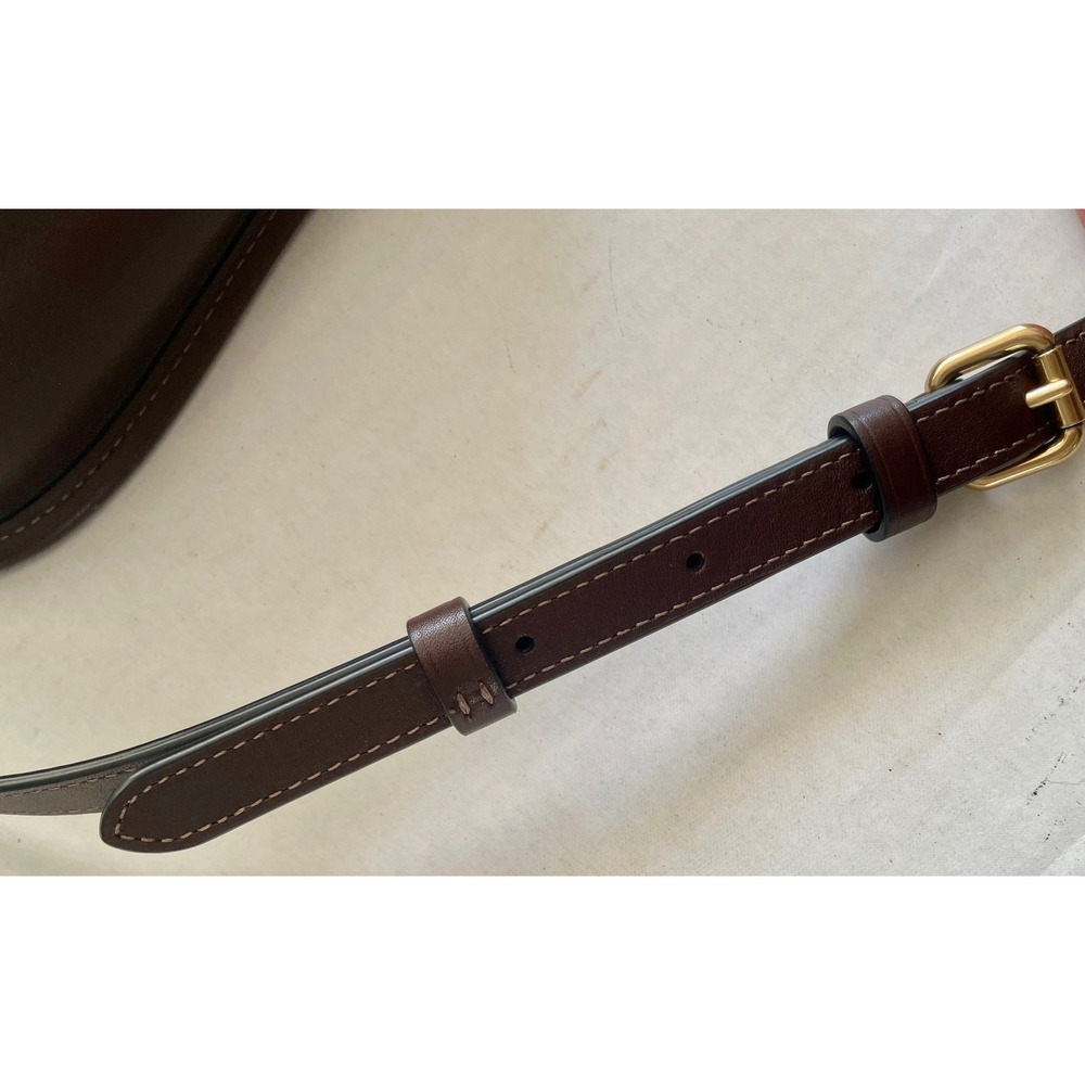 Coach Waverly Maple/Brass Crossbody - Picture 7 of 14